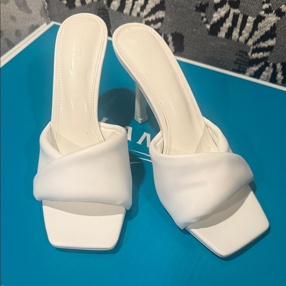 Elegant White Women's Heels